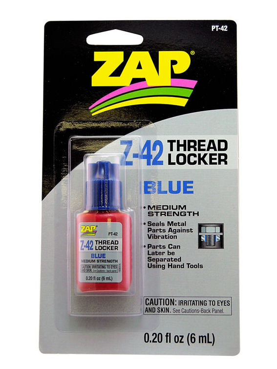 ZAP PT-42 - Z-42 Medium-Strength Thread Lock, .20 oz