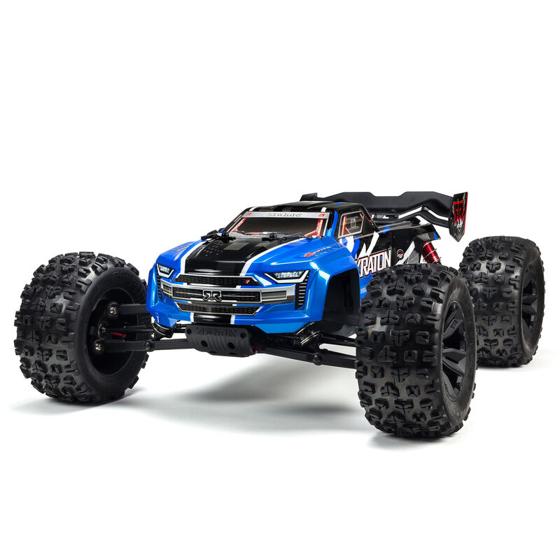 Arrma ARA8608V5T2 - 1/8 KRATON 6S V5 4WD BLX Speed Monster Truck with Spektrum Firma RTR, Blue