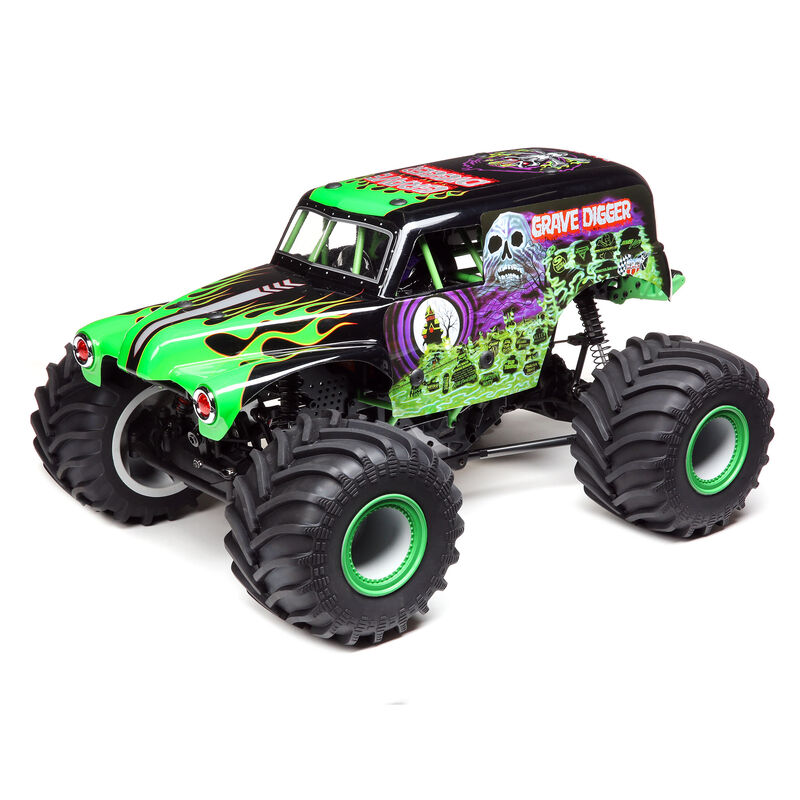 Losi LOS04021T1 - LMT 4WD Solid Axle Monster Truck RTR, Grave Digger