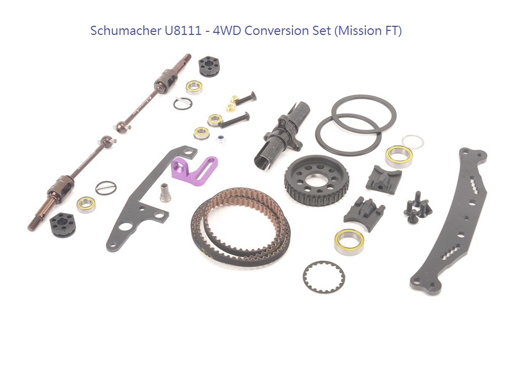 Schumacher U8111 - 4WD Conversion (Mission FT)