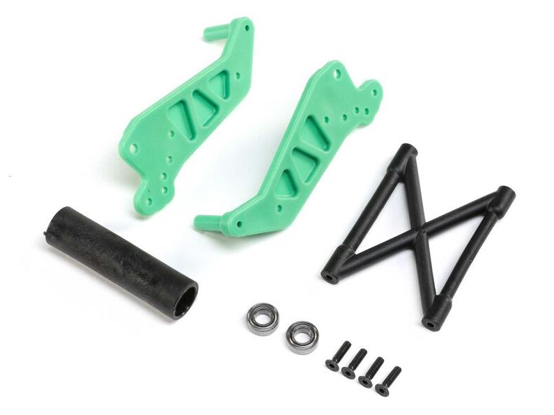Losi LOS241029 - Wheelie Bar Set, Green (LMT)