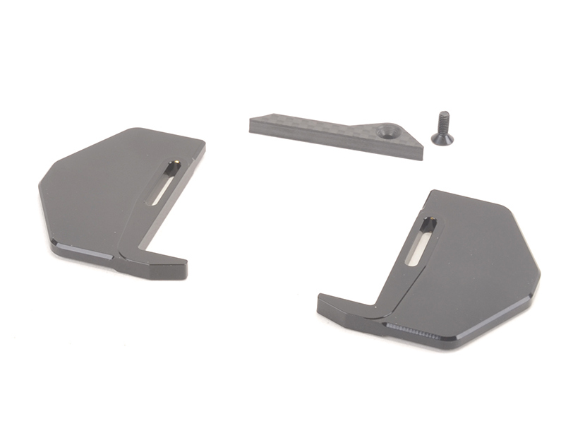 Schumacher U8177 - Brass Shorty LiPo Set, V2 Alloy Chassis Only (Mi7)