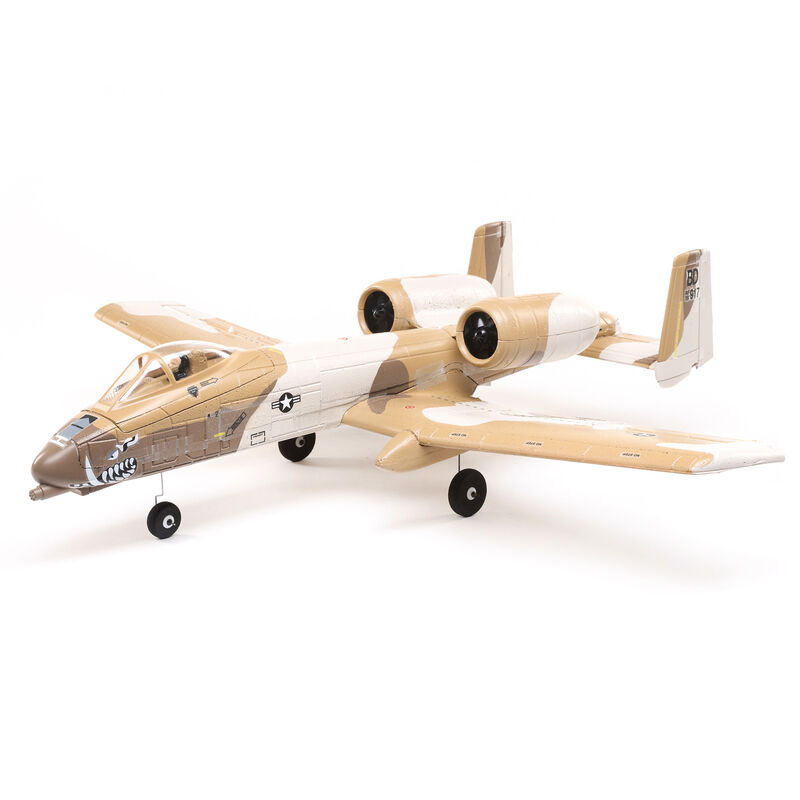 E-flite EFLU6550 - UMX A-10 Thunderbolt II 30mm EDF BNF Basic with AS3X and SAFE Select, 562mm