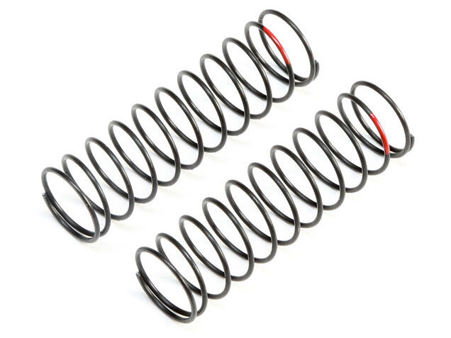 TLR 233059 - Rear Springs, Red, Low Frequency 12mm
