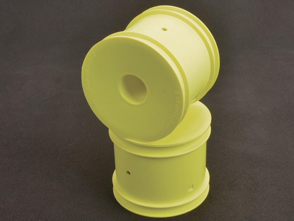 Schumacher U8000 - Stadium Truck Wheel - Neon Yellow