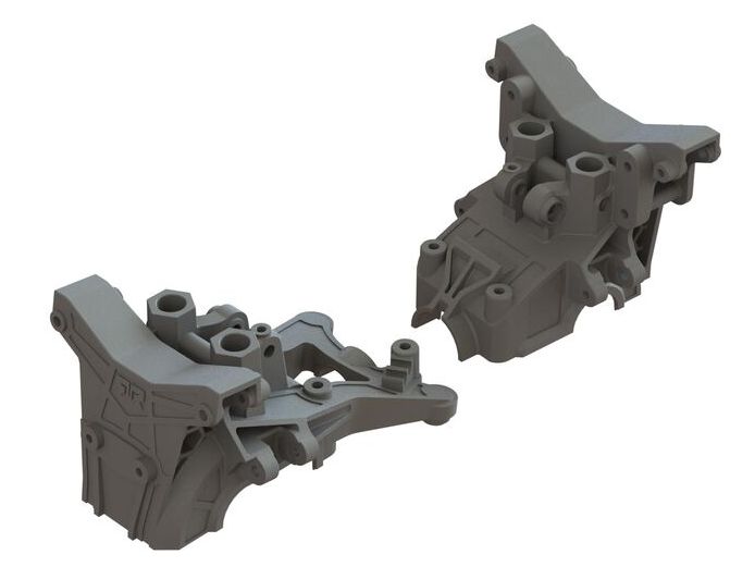 Arrma ARA320634 - F/R Composite Upper Gearbox Covers/Shock Tower