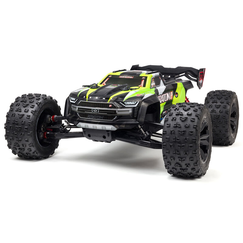 Arrma ARA110002BT1 - 1/5 KRATON 4X4 8S BLX Brushless Speed Monster Truck RTR, Green