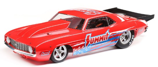 Losi LOS03035T1 - 1/10 '69 Camaro 22S No Prep Drag Car, Brushless 2WD RTR, Summit