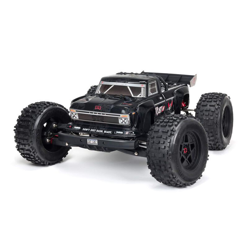 Arrma ARA8710 - 1/8 OUTCAST 6S BLX 4WD EXtreme Bash Stunt Truck RTR, Black *Discontinued*