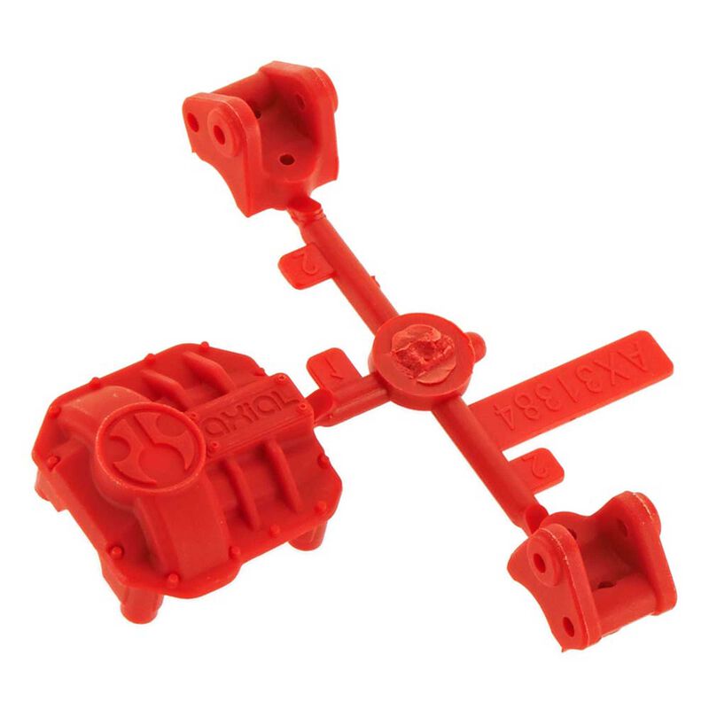 Axial AXIC3384 (AX31384) - AR44 Differential Cover Link Mounts Red