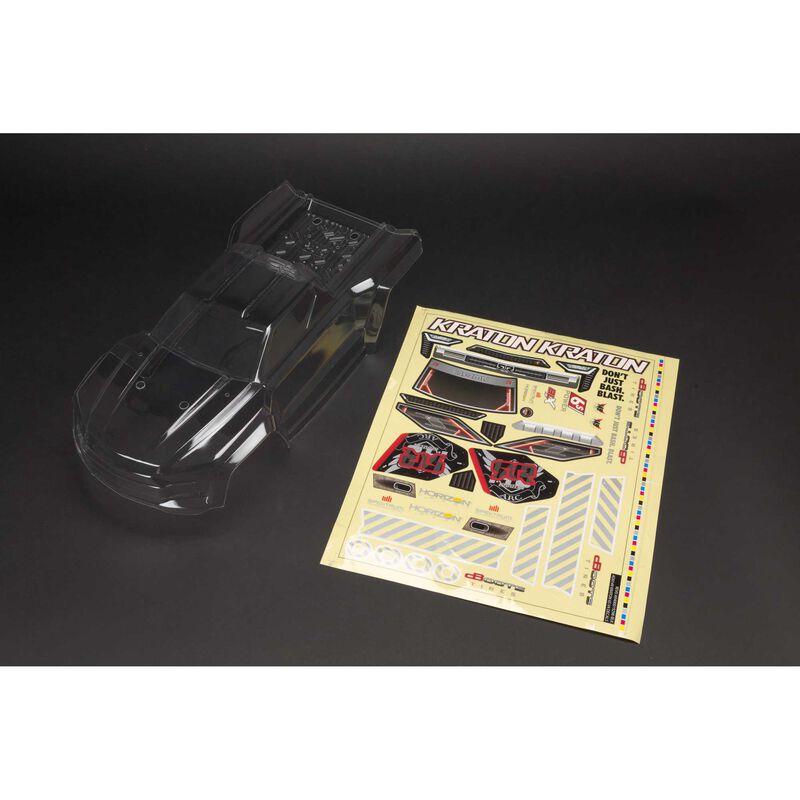 Arrma ARA406158 - Clear Body with Decals (KRATON 6S BLX)