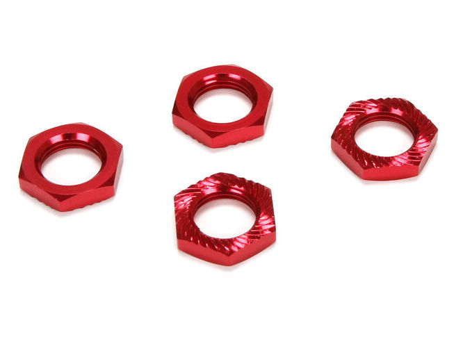 Losi LOS242005 - Nut, 17 x 5mm, Serrated, Red (LST XXL2-E)