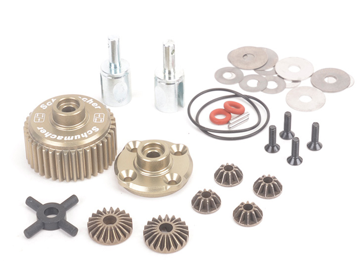 Schumacher U7994 -  Alloy Diff Complete (KR,KD,LD/2) *DISCONTINUED*