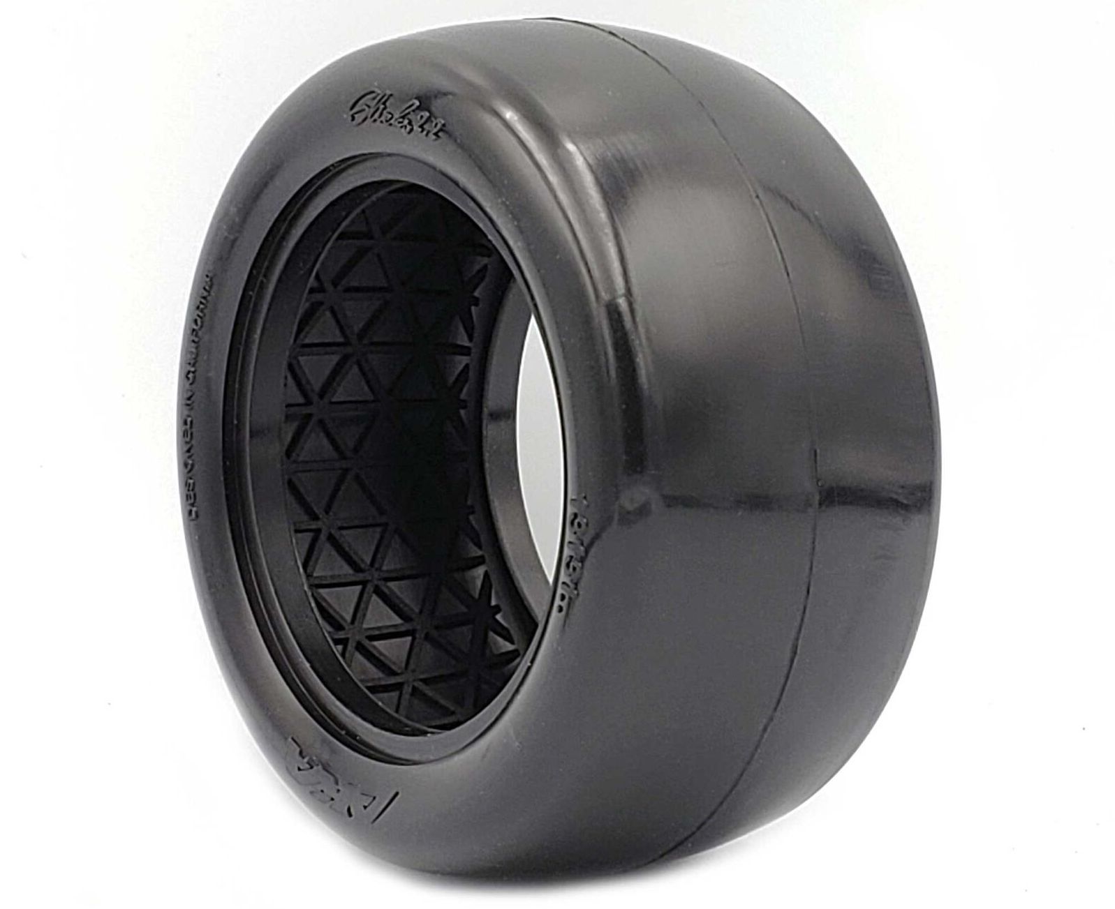 AKA 13131QR - 1/10 Buggy Slick 2.2 Tires with Red Insert, Rear, Super Soft, Long Wear