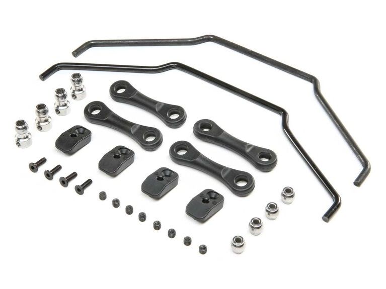 Losi LOS254065 - Front & Rear Sway Bar Set (1:5 DBXL-E, DBXL 2.0)