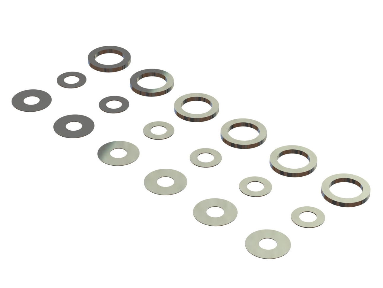 Arrma ARA311094 - Diff Shim Set (Fits 29mm Diff Case) (3 Diffs)