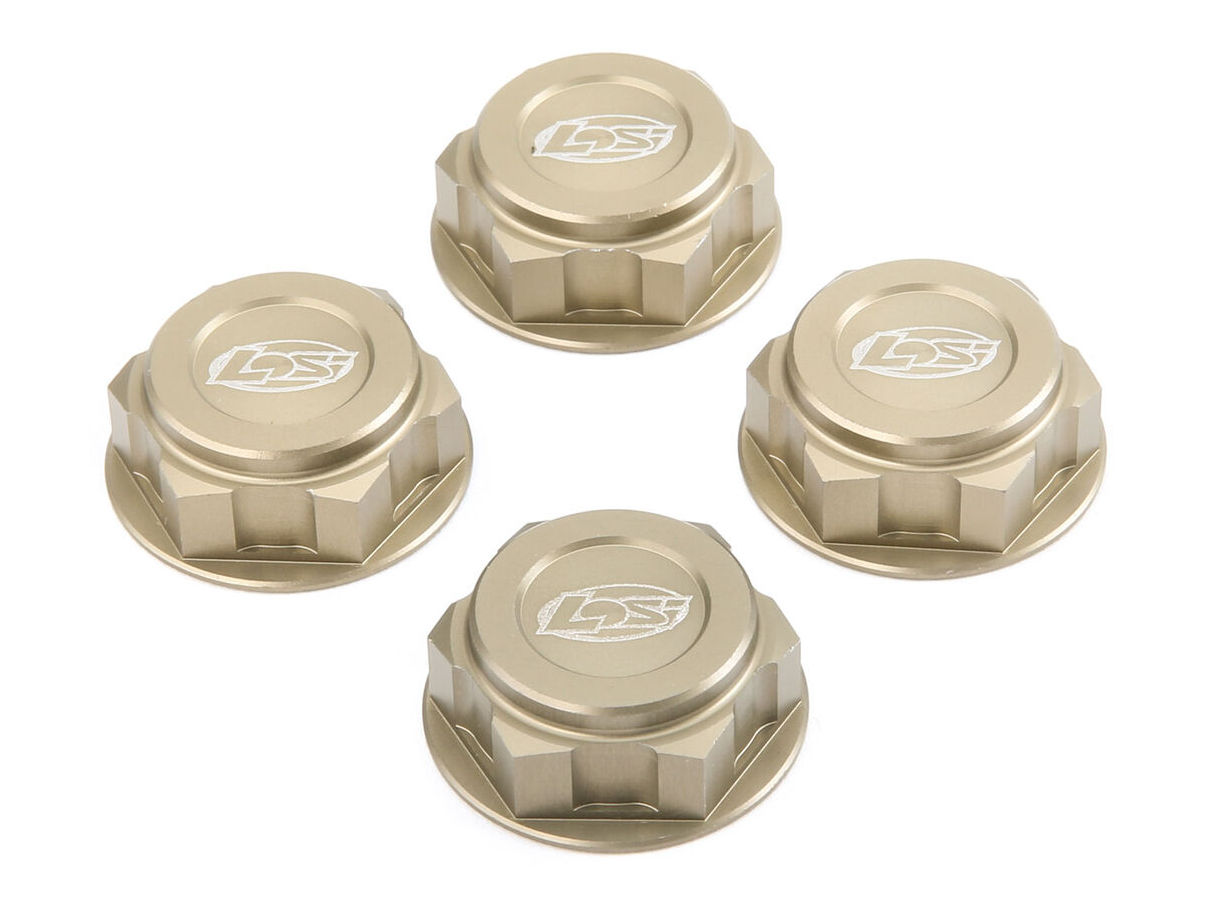 Losi LOSB3228 - Wheel Nuts, Captured (5IVE-T, MINI WRC)