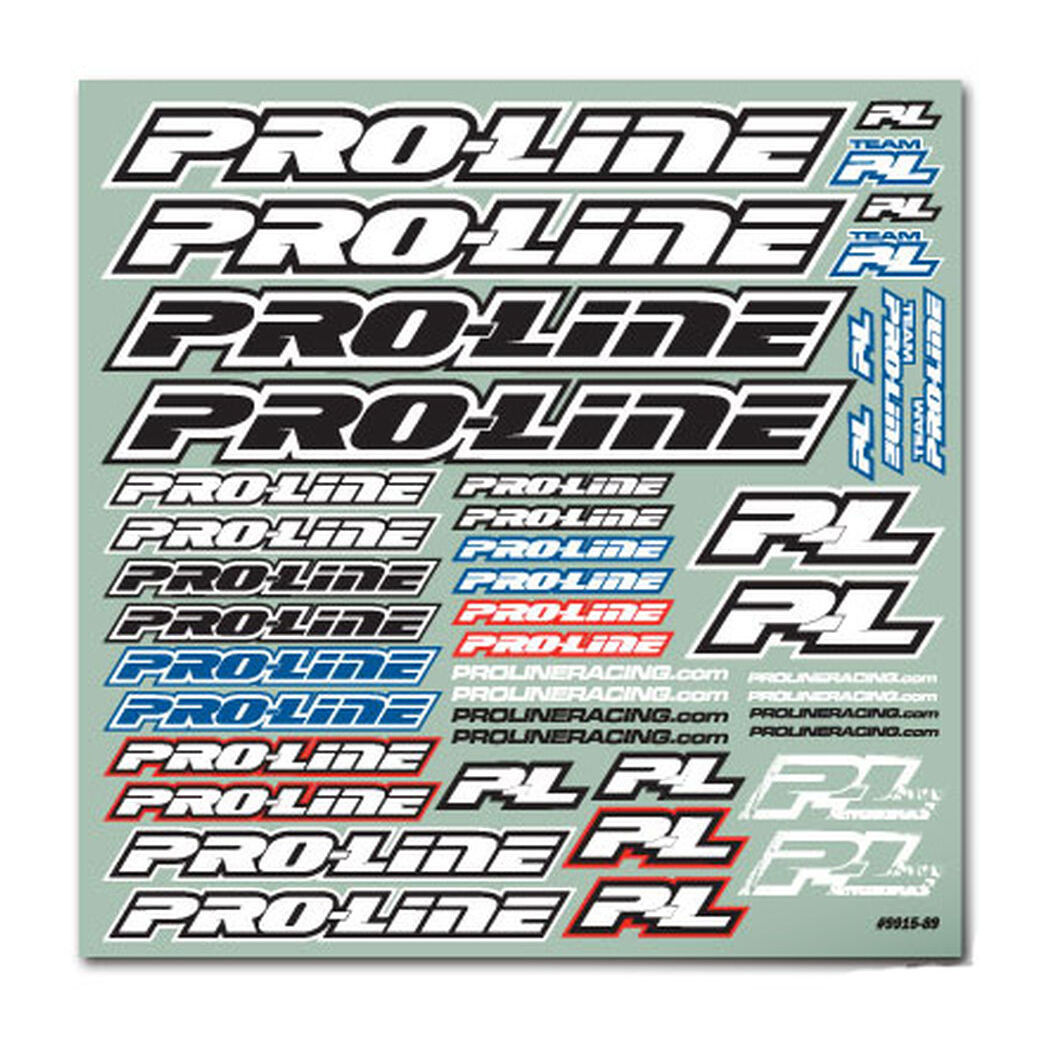ProLine 9915-33 - Pro-Line Team Decal B&W
