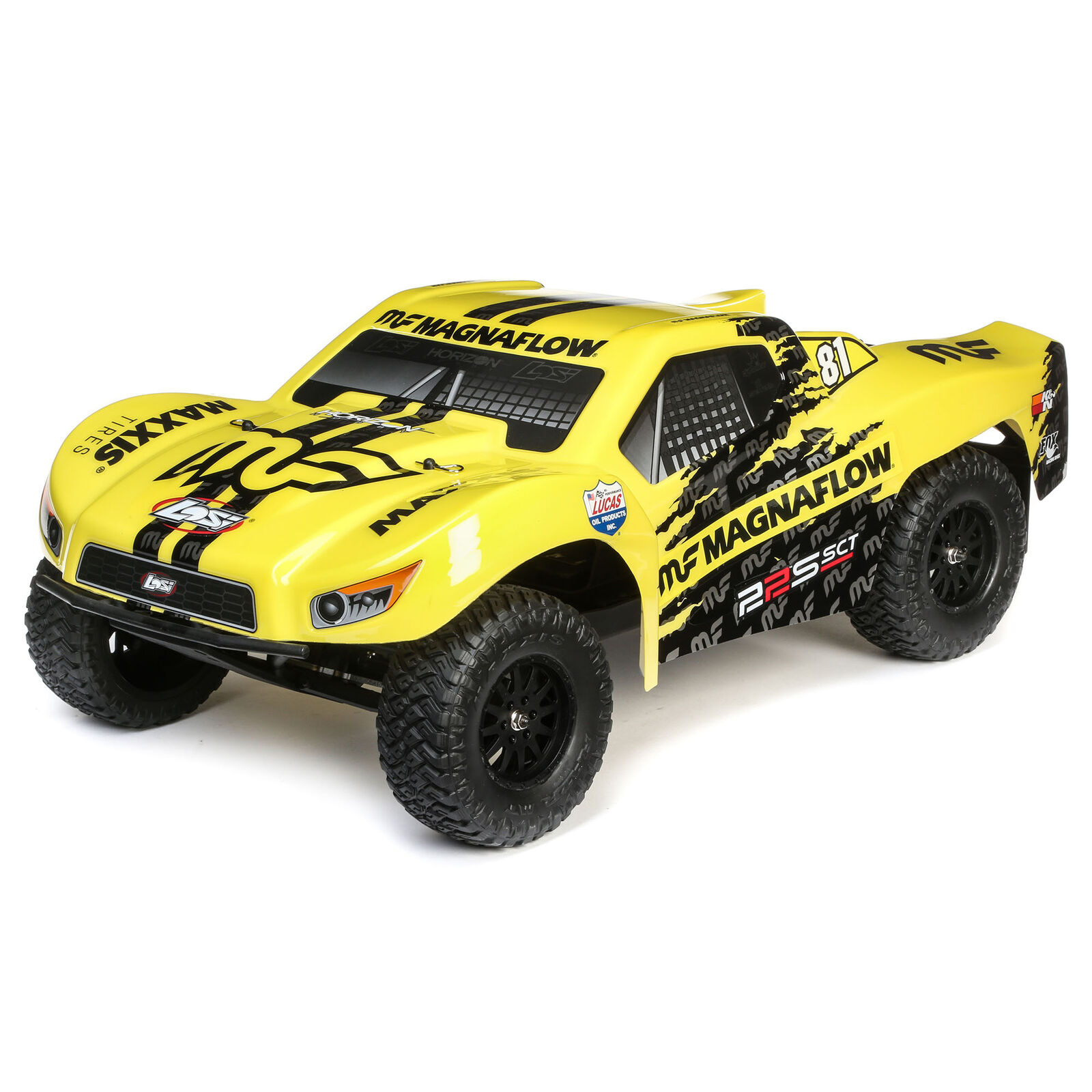 Losi LOS03022T1 - 1/10 22S 2WD SCT Brushed RTR, MagnaFlow