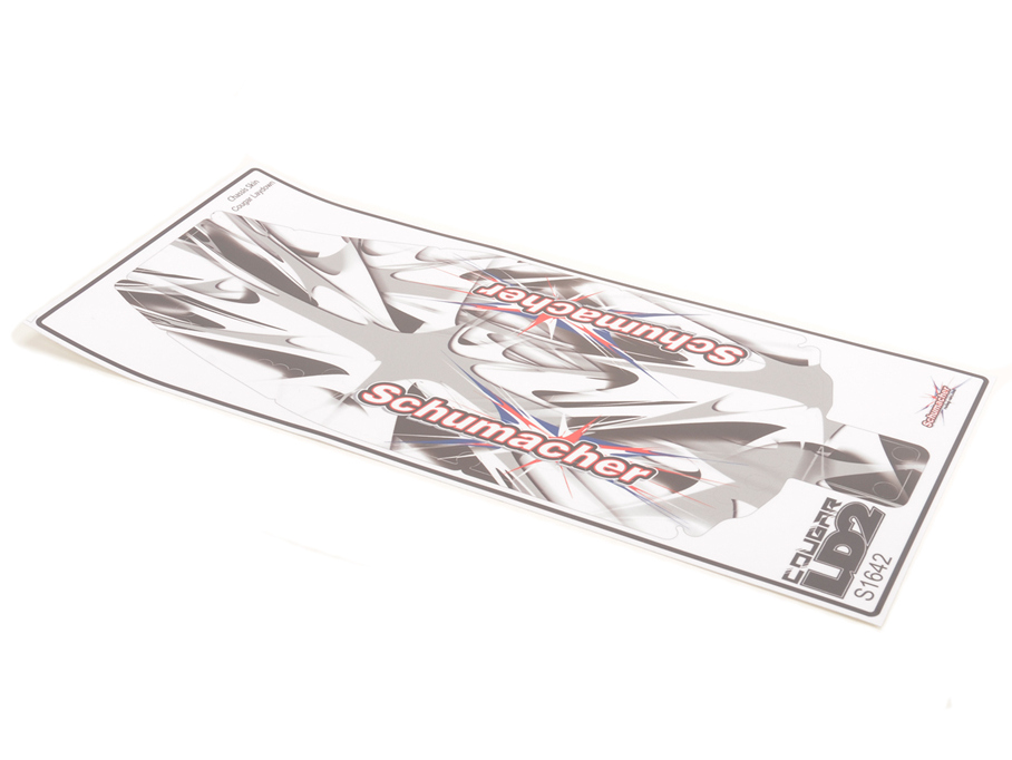 Schumacher U8307 - Chassis Skin with Holes (LD2)