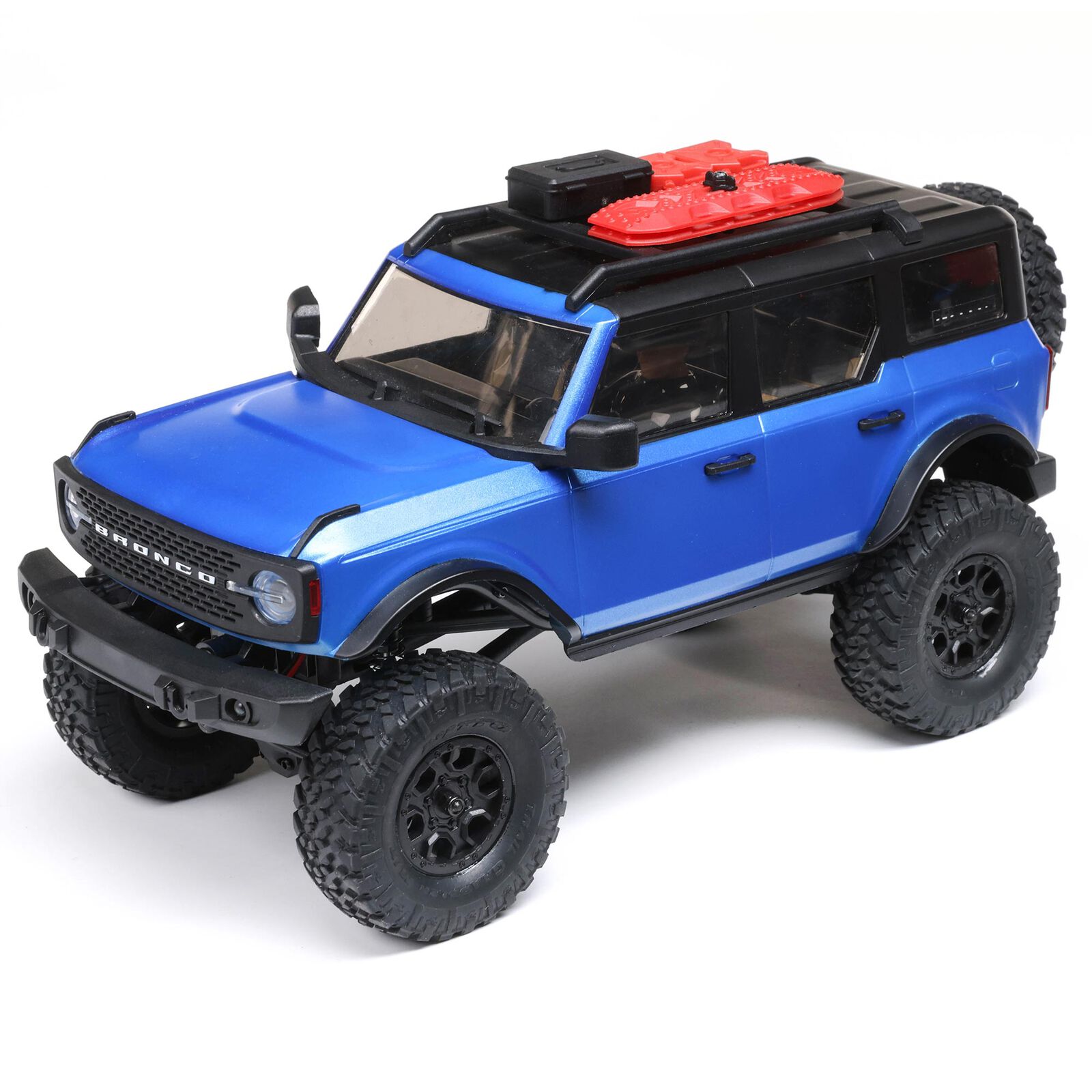 Axial AXI00006T3 - 1/24 SCX24 2021 Ford Bronco 4WD Truck Brushed RTR, Blue