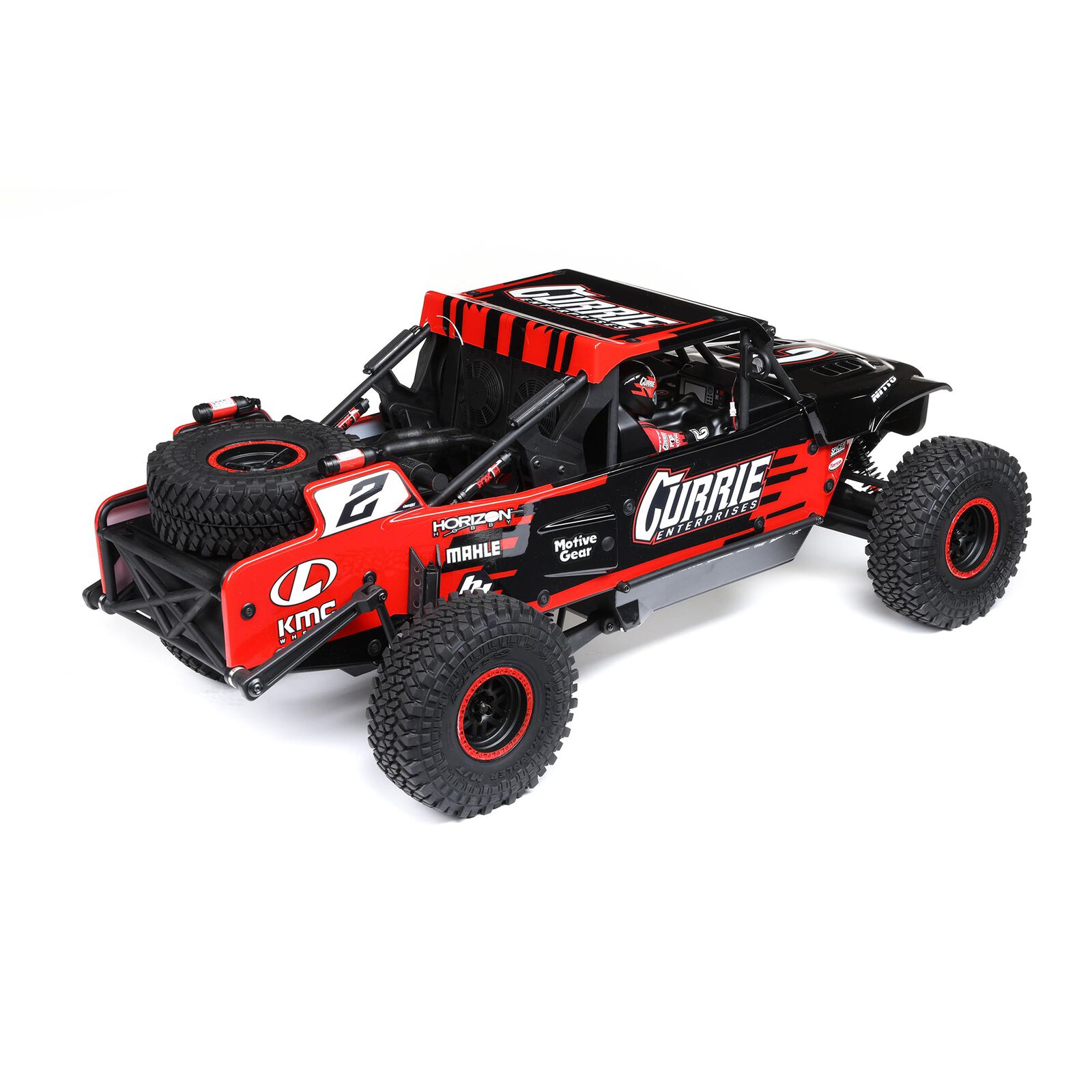Losi LOS03030T1 - 1/10 Hammer Rey U4 4WD Rock Racer Brushless RTR with Smart and AVC, Red