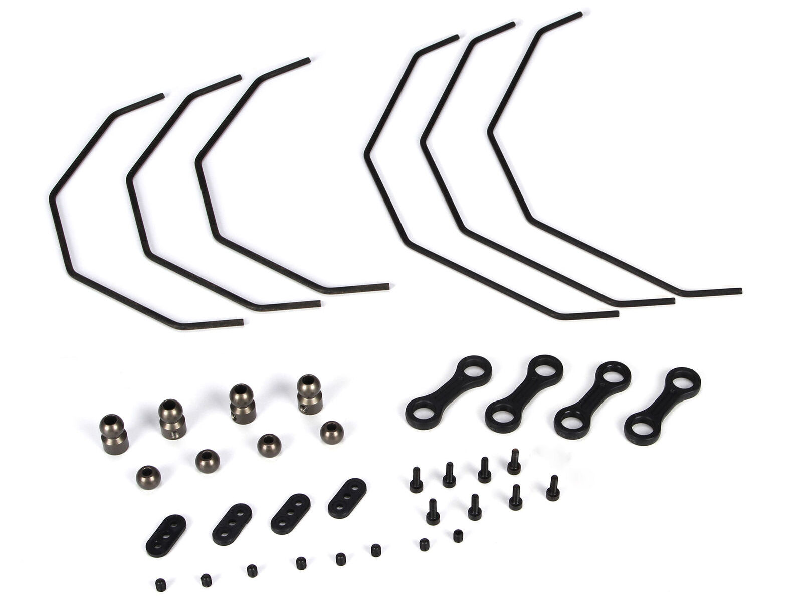 Losi LOSB2562 - Sway Bar Set and Hardware (3 Each Front and Rear) (5IVE-T, MINI WRC)