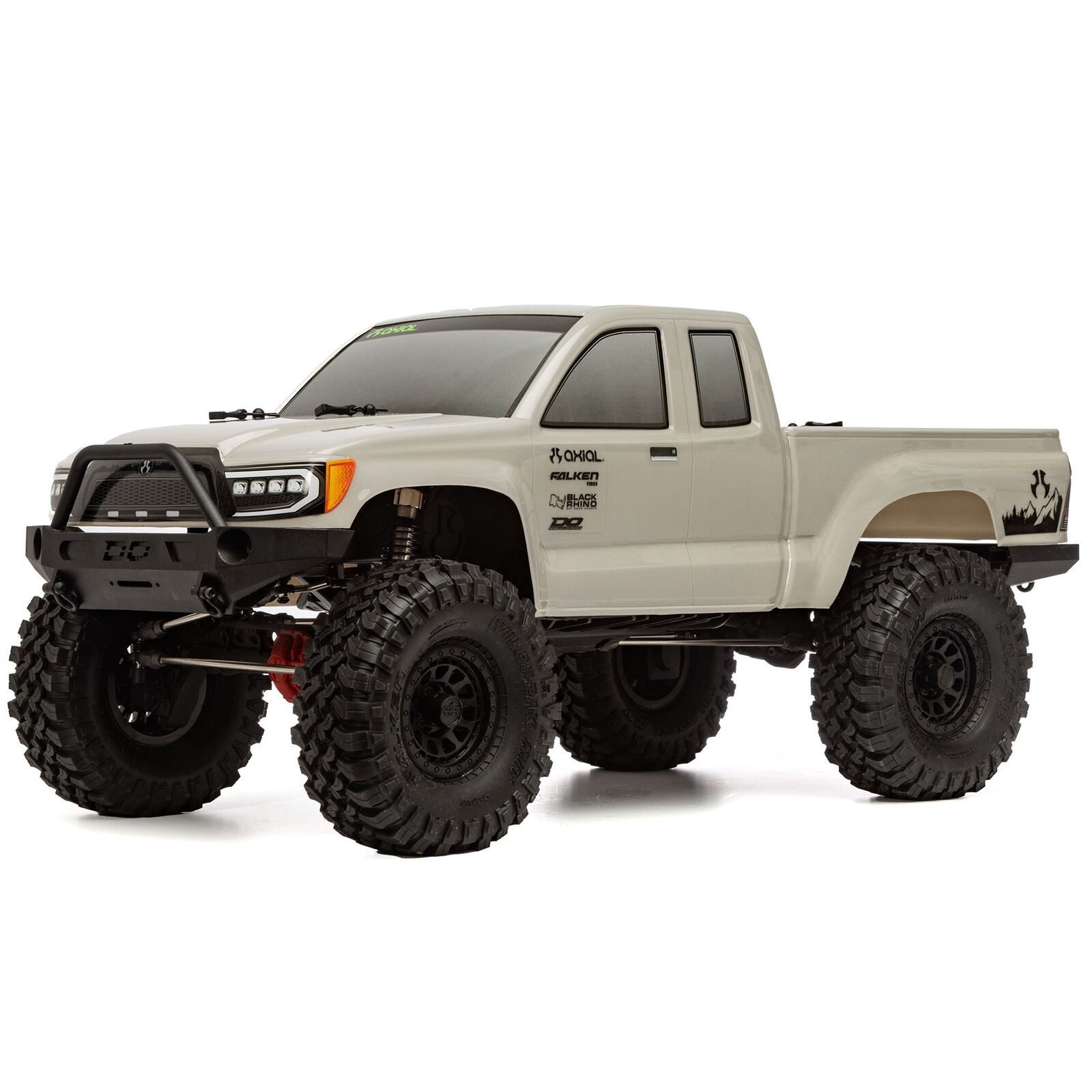 Axial AXI03027T3 - 1/10 SCX10 III Base Camp 4WD Rock Crawler Brushed RTR, Gray