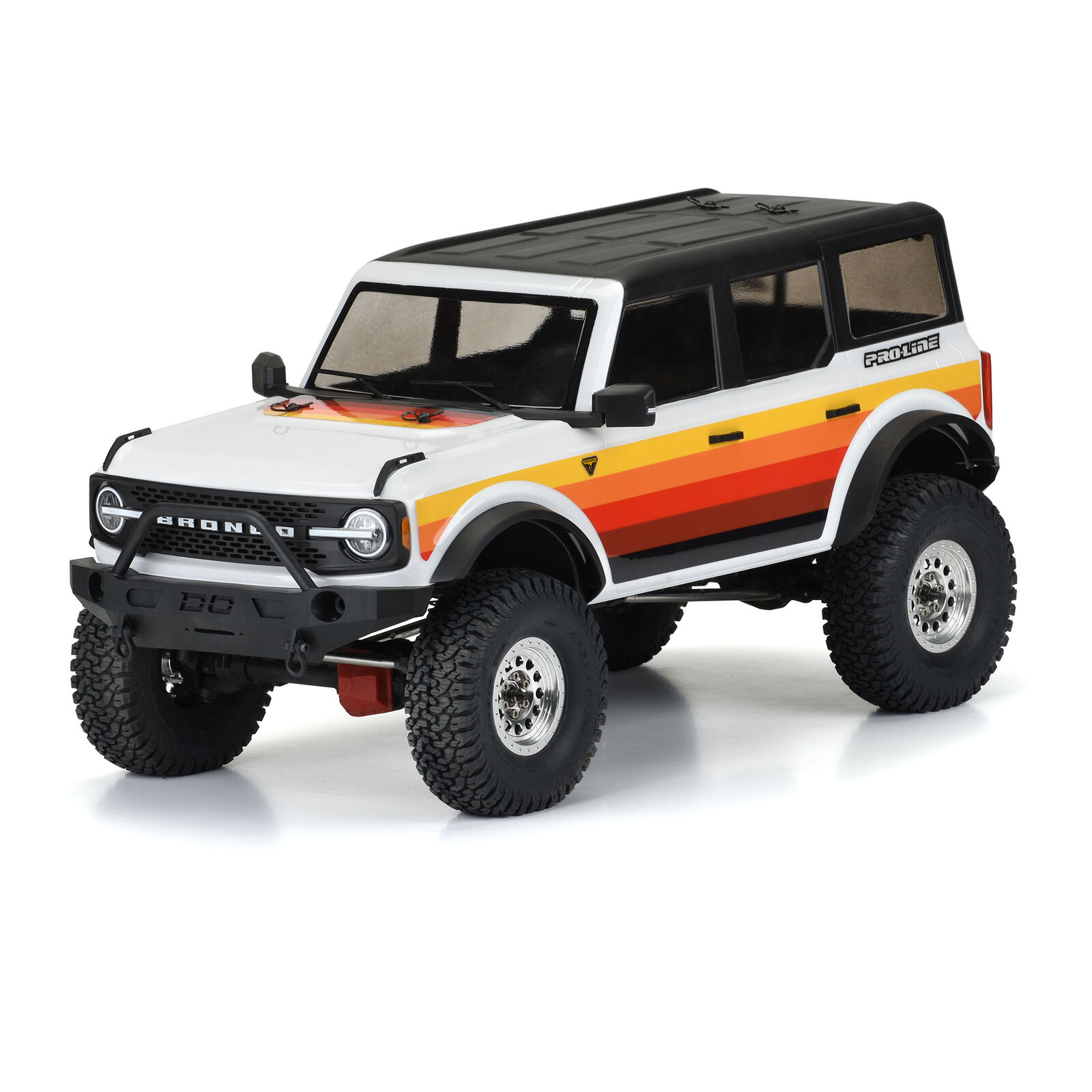 ProLine 3570-00 - 1/10 2021 Ford Bronco Clear Body Set, 313mm Wheelbase (Crawler)s