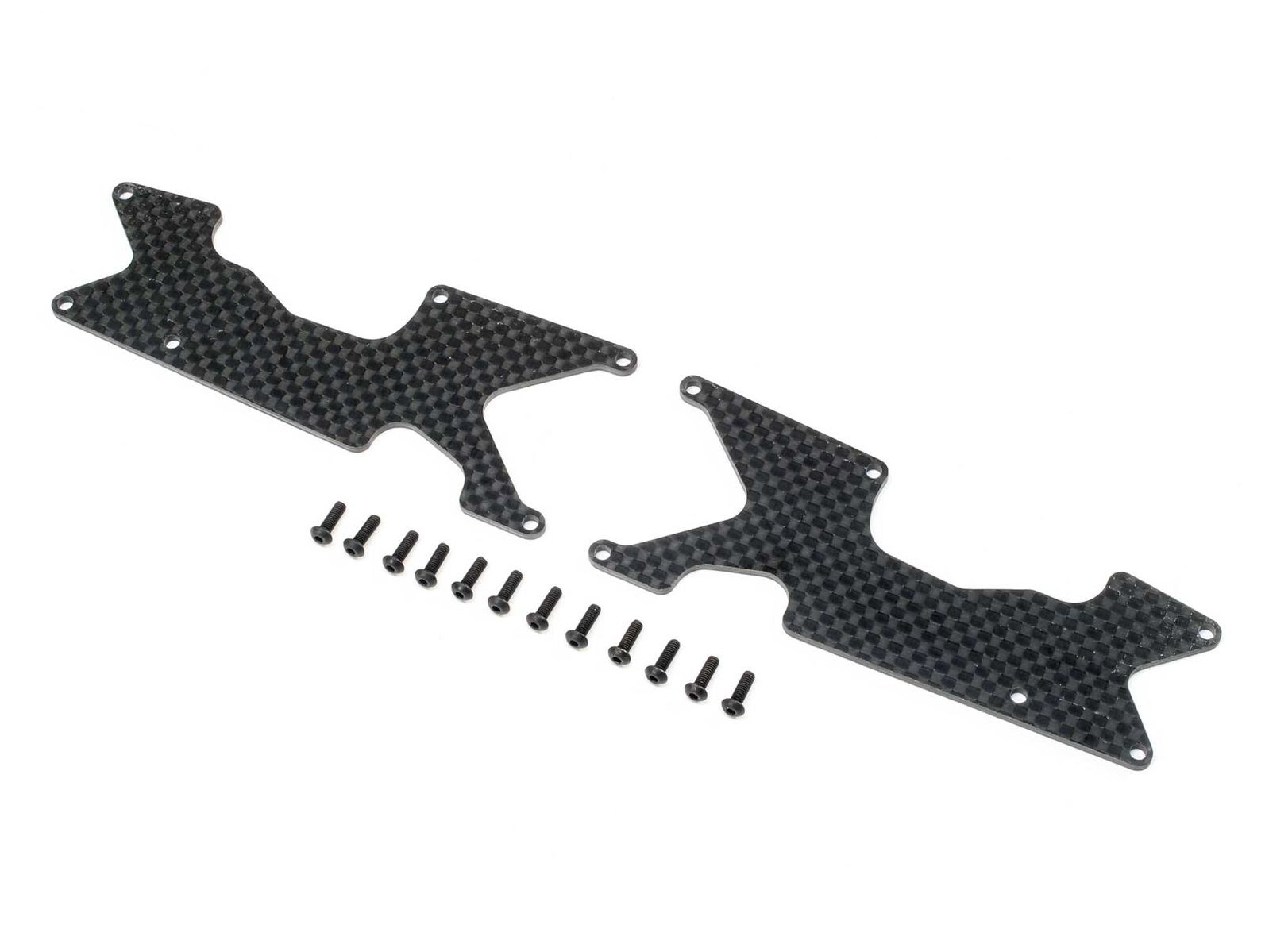 TLR 344048 - Rear Arm Inserts Carbon (8XT)