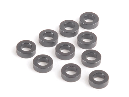 Schumacher U7711 - M3 Black Alloy Washers 2.00mm