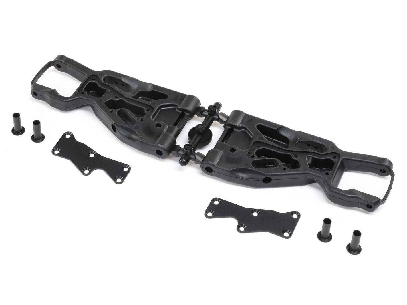 TLR 244086 - Front Arm Set with Insertsn (8X, 8XE 2.0)