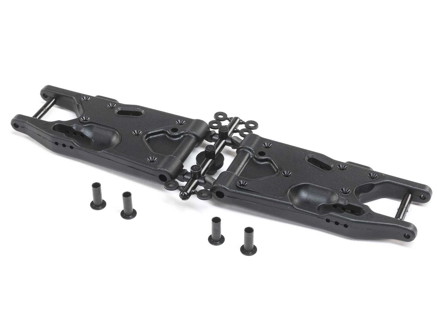 TLR 244087 - Rear Arm Set with Inserts (8X, 8XE 2.0)