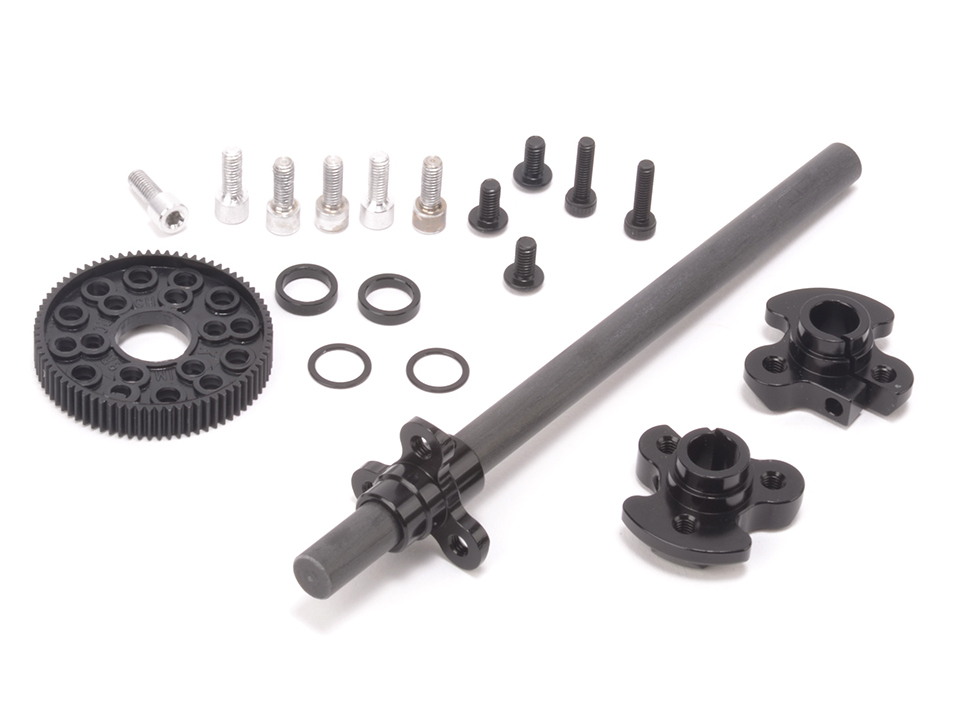 Schumacher U8178 - Spool Axle Set - 3 Screw Wheels - LMP12 V2