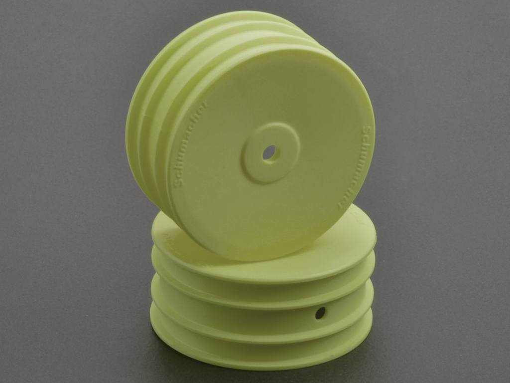 Schumacher U7458 - Wheel Front 4WD - Neon Yellow V2