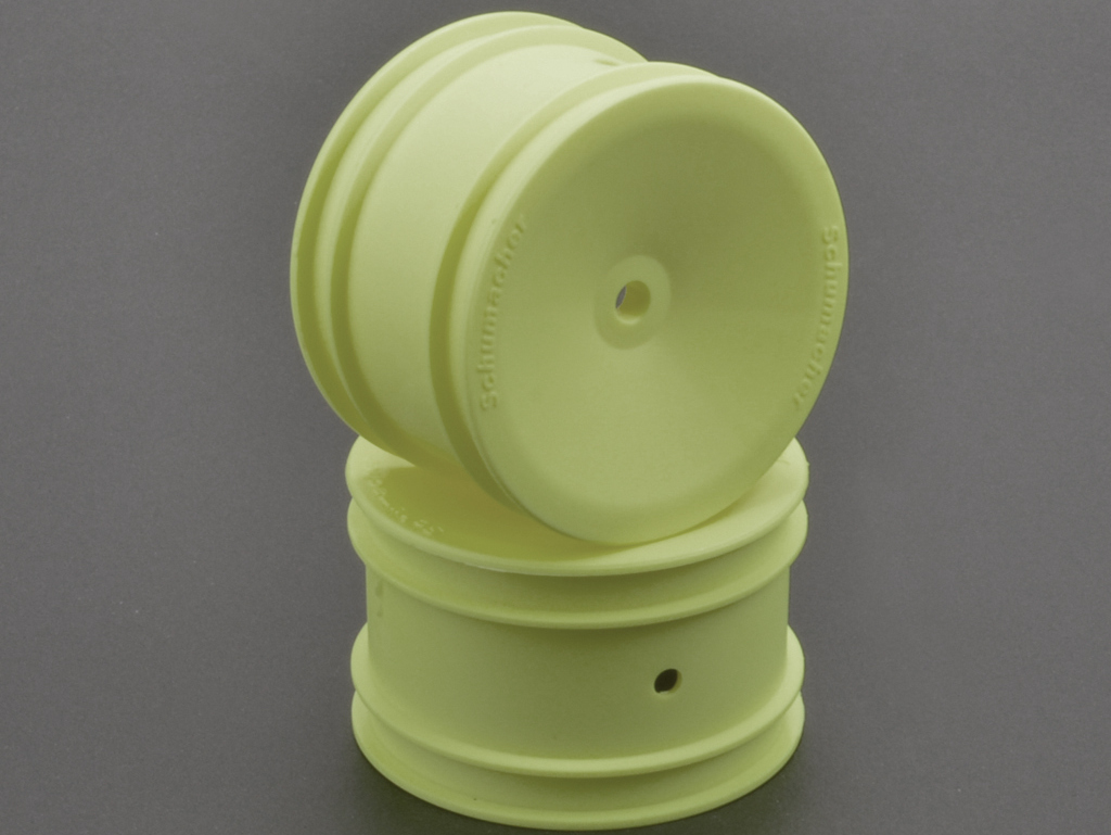 Schumacher U7460 - Wheel Rear Off-Road - Neon Yellow V2