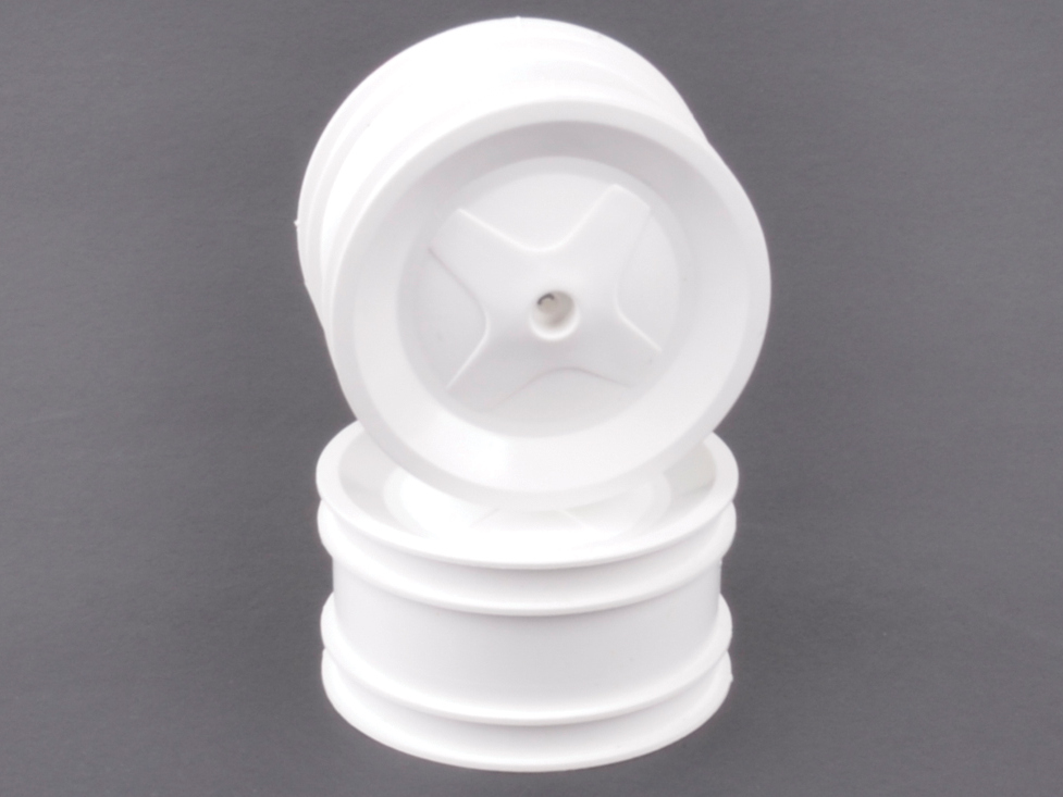 Schumacher U7598 - Rear Wheels White (TopCat, ProCat, Cougar Classic)