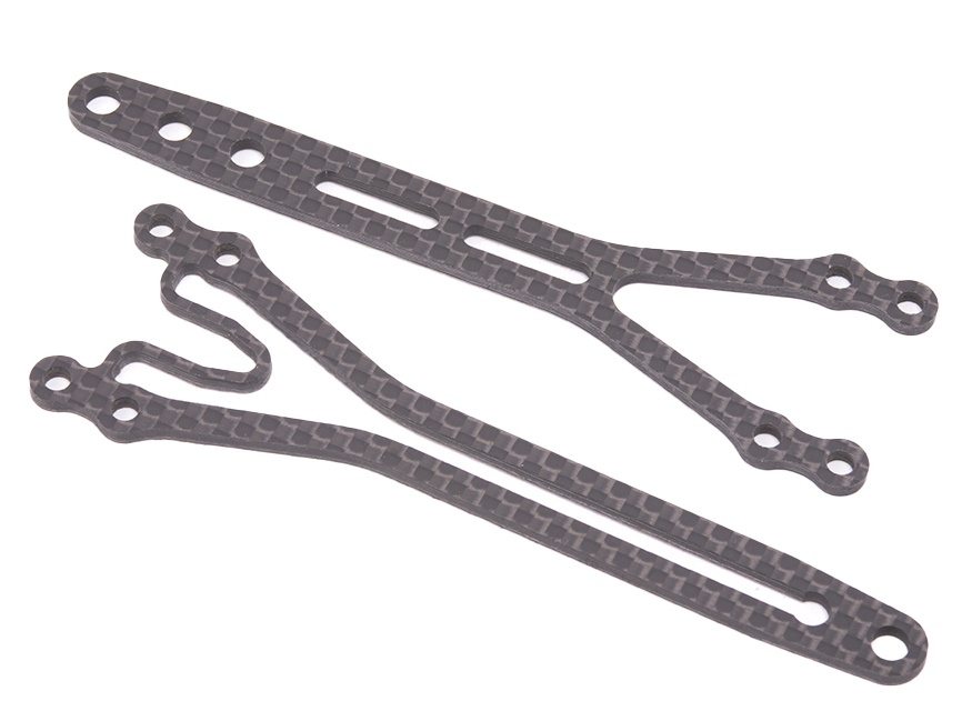 Schumacher U8570 -  C/F Split Top Decks 2mm (Mi8 HGT Conversion) 