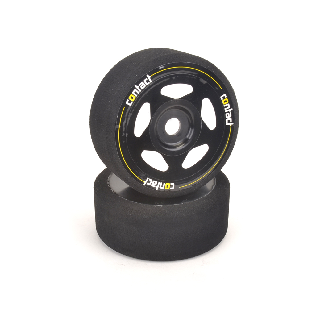 Contact JB38B - GT8 / Rally Black Pre-Glued Foam Tyres 38Sh 17mm Hex Hub 103mm