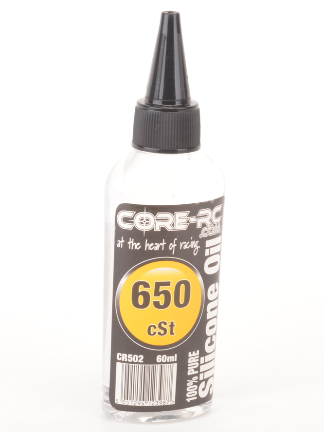 Core CR502 -  CORE RC Silicone Oil - 650cSt - 60ml