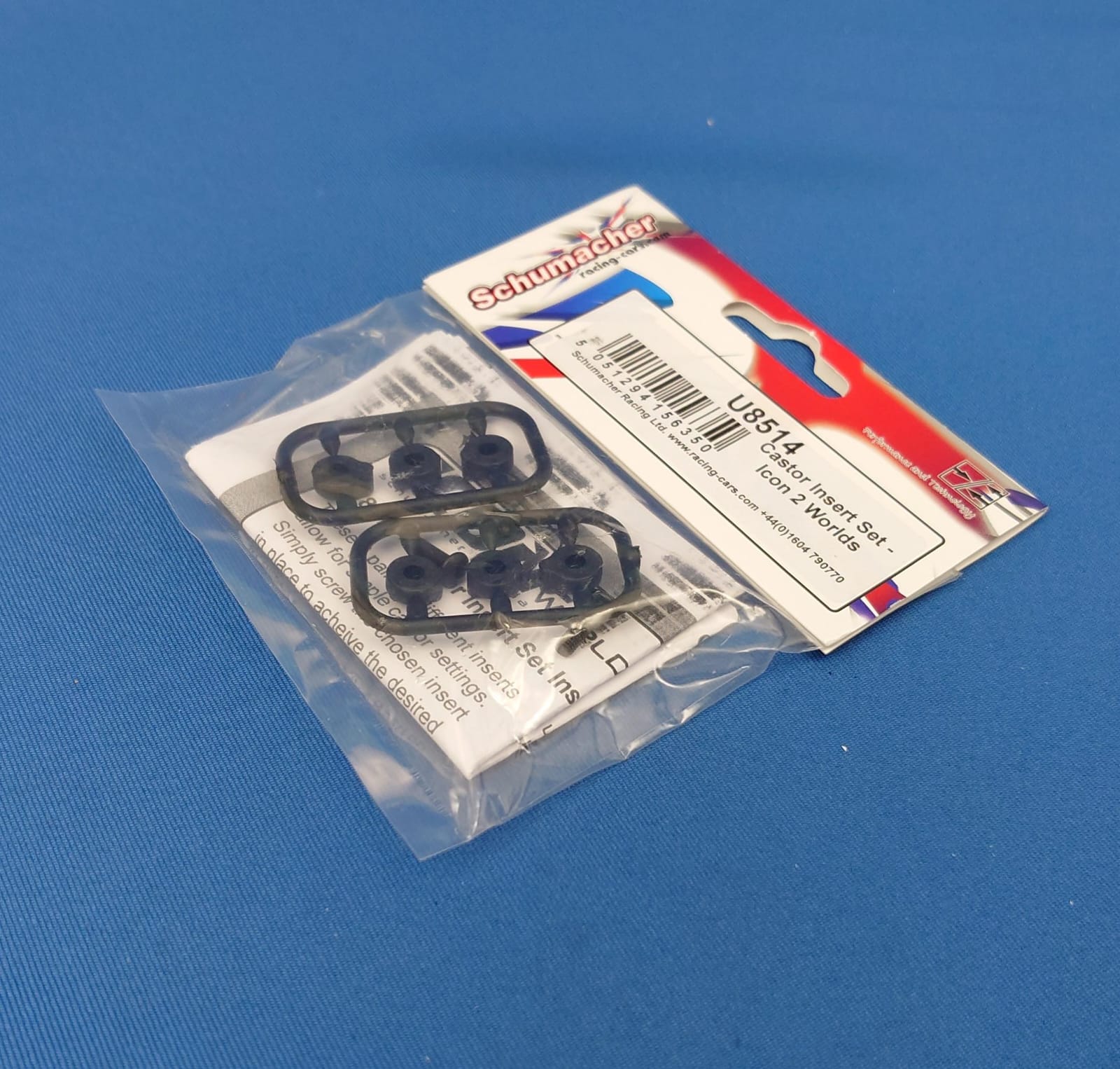 Schumacher U8514 -  Castor Insert Set (Icon 2 Worlds)