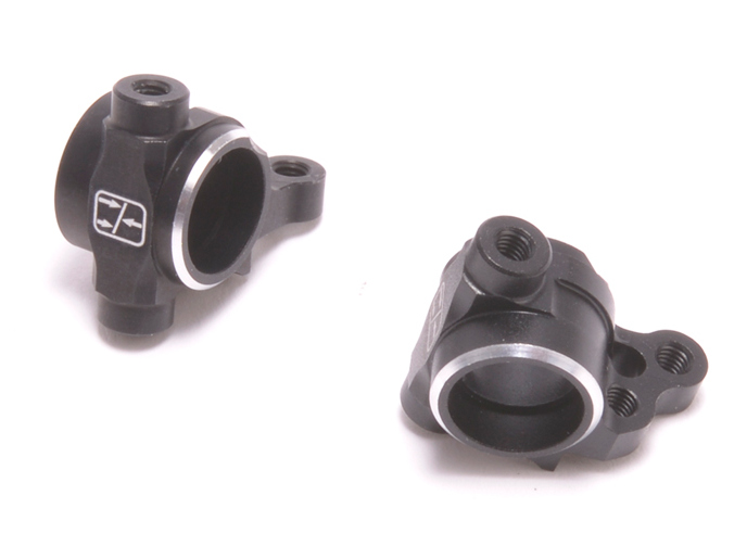 Schumacher U8576 - Alloy Front Hub Carriers (ST2, LD3)