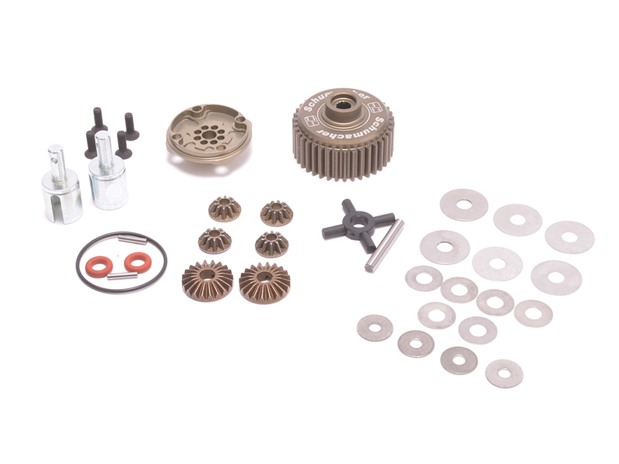 Schumacher U8396 - Alloy Diff Complete V2 (KR,KD,LD/2/3,ST/2)