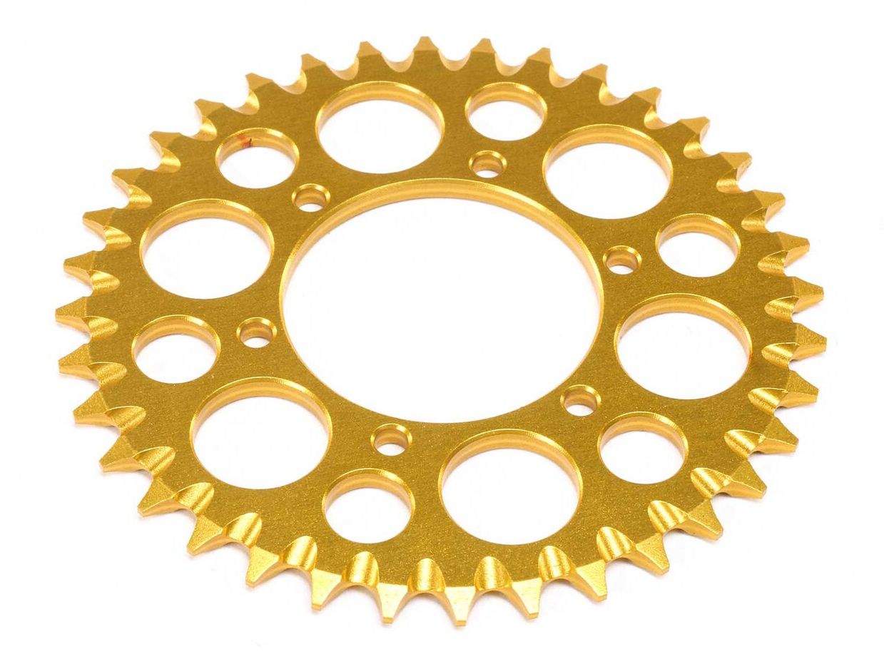 Losi LOS362007 - Hub Chain Sprocket, Gold (Promoto-MX)