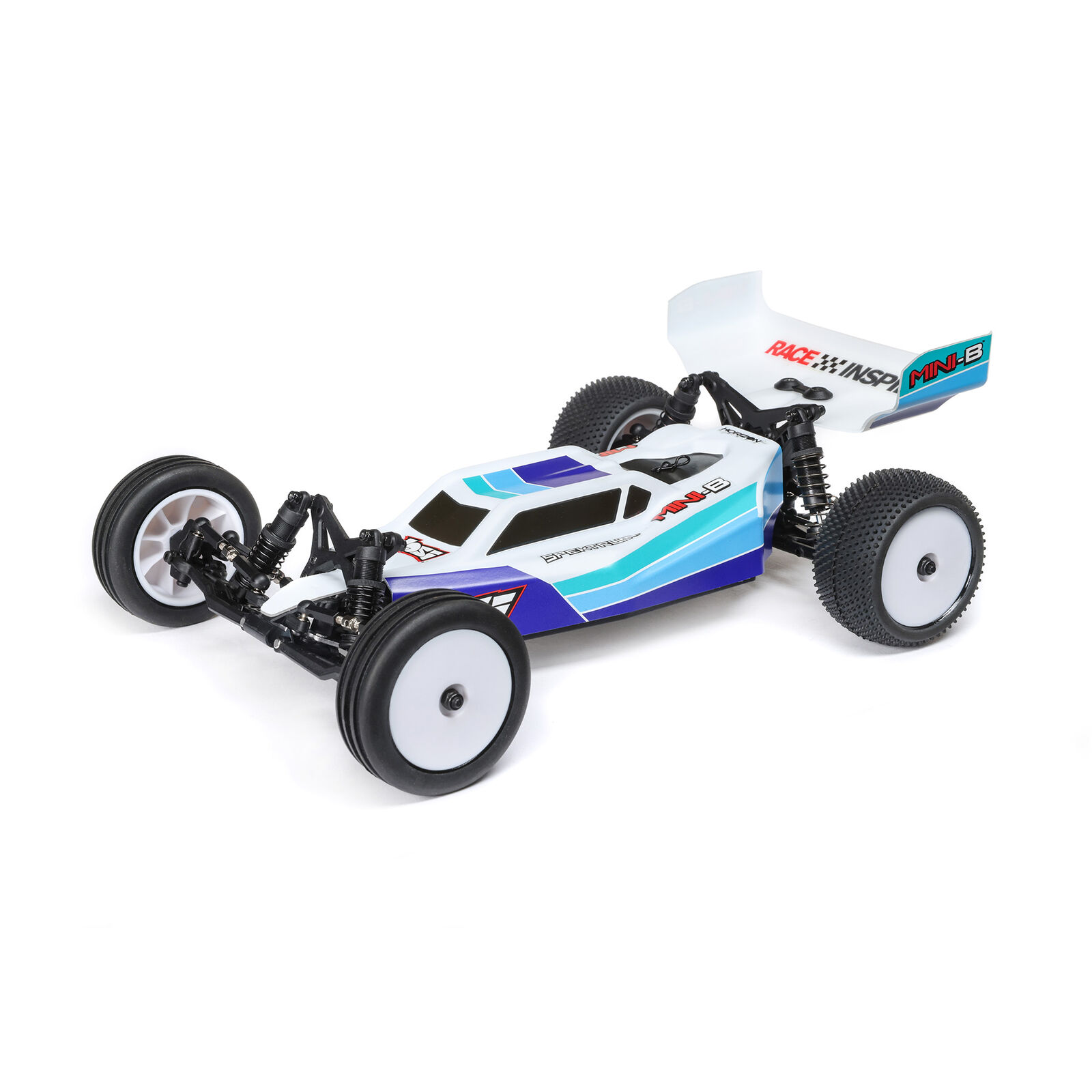 Losi LOS01024T2 - 1/16 Mini-B 2WD Buggy Brushless RTR, Blue
