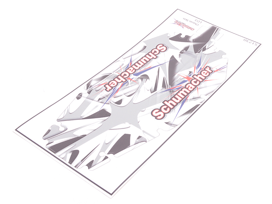 Schumacher U8674 - Chassis Skin with Holes (LD3)