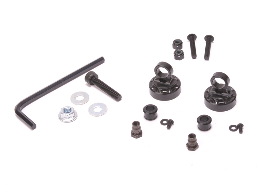 Schumacher U8806 - Big Bore Alloy Shock Cap Set (L1R,LD3,ST2)