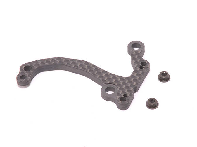 Schumacher U8780 - C/F 1 Notch Rear Link Mount LH (Mi9)