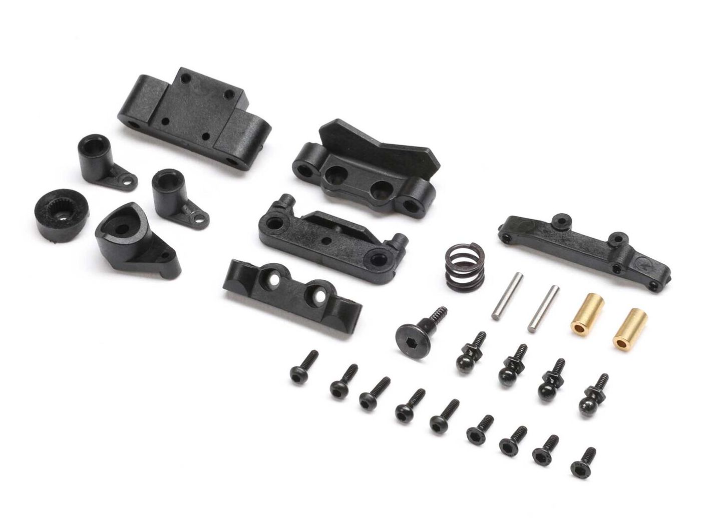 Losi LOS-1761 - Bulkhead, Pin Mounts, Steering Rack, Servo Saver (Micro-B)