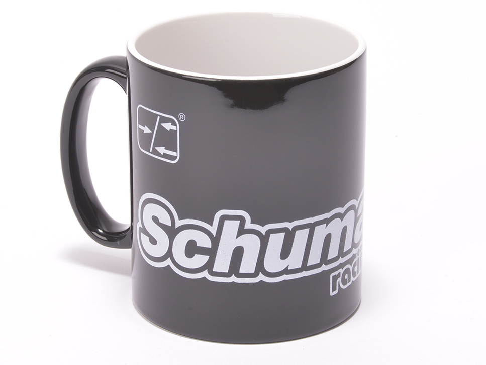 Schumacher G1007 - Schumacher Mono Mug, Black & White